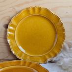 Pagnossin Treviso okergeel dinerbord | per stuk, Huis en Inrichting, Keuken | Servies, Keramiek, Ophalen of Verzenden, Zo goed als nieuw