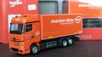 Mercedes Benz Actros afzet container Weiss 1:87 H0 Herpa Pol, Hobby en Vrije tijd, Modelauto's | 1:87, Verzenden, Nieuw, Bus of Vrachtwagen