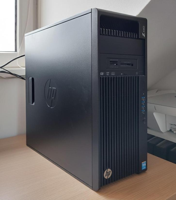 HP Z440, WIN 11pro, 32GB, Intel Xeon E5-1620, Nvidia K4200, Computers en Software, Desktop Pc's, Gebruikt, 3 tot 4 Ghz, HDD, SSD