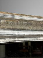Verzilverde Louis Philippe spiegel antiek, Antiek en Kunst, Antiek | Spiegels, Ophalen, Rechthoekig, Minder dan 100 cm