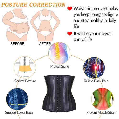 C14 zwart latex corset met 25 stalen baleinen, maat Large..., Kleding | Dames, Ondergoed en Lingerie, Body of Korset, Zwart, Ophalen of Verzenden