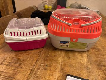 Transportboxen/ reismandjes knaagdier beschikbaar voor biedingen