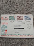 FDC  FINLAND  serie Tuberculose toeslag, Postzegels en Munten, Ophalen of Verzenden, Rest van de wereld