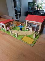 Houten puzzel boerderij, Kinderen en Baby's, Speelgoed | Poppenhuizen, Ophalen, Zo goed als nieuw