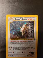 Giovanni's Persian - Zeldzame Pokémonkaart!, Hobby en Vrije tijd, Verzamelkaartspellen | Pokémon, Ophalen of Verzenden, Gebruikt