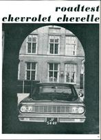 Autovisie test Chevrolet Chevelle 1964, Boeken, Auto's | Folders en Tijdschriften, Ophalen of Verzenden, Gelezen, Chevrolet