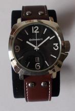 Olympic heren horloge met opdruk Continental (Nieuw), Overige merken, Overige materialen, Leer, Polshorloge