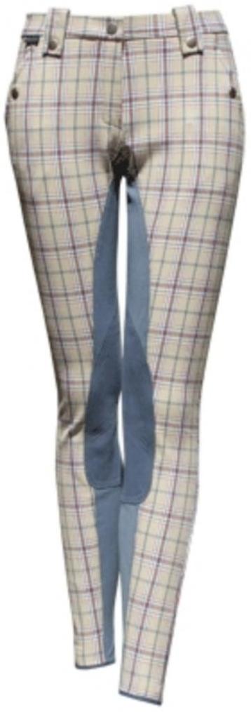 Harry's Horse Rijbroek check China Blue maat 152 beschikbaar voor biedingen