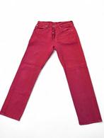 Vintage Levi's 501 Rode Jeans W33 L32 Made in USA, Overige kleuren, Ophalen of Verzenden, W33 - W34 (confectie 48/50), Gedragen