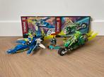 Lego Ninjago 71709, Jay en Lloyd’s super snelle racers, Ophalen of Verzenden, Zo goed als nieuw, Complete set, Lego