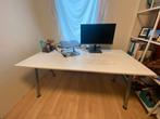 Ikea GALANT bureau wit 160  80 in hoogte verstelbaar, Huis en Inrichting, Ophalen, In hoogte verstelbaar, Gebruikt
