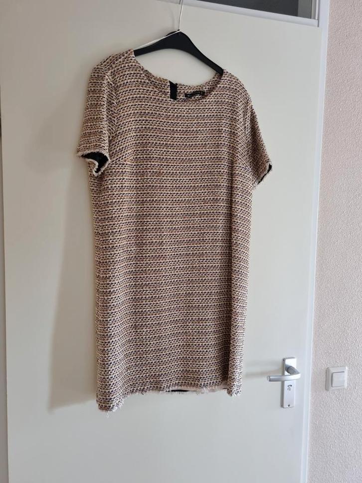 Zgan Vlotte gevoerde Expressojurk met bijpassend jasje mt 46, Kleding | Dames, Jurken, Zo goed als nieuw, Maat 46/48 (XL) of groter