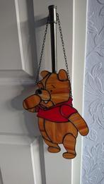 Glas in lood raamhanger van Winnie the Pooh, Antiek en Kunst, Ophalen