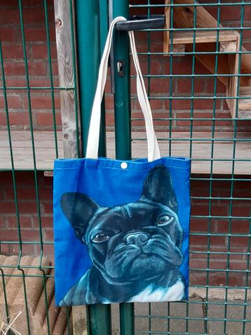 Linnen tas Franse Bulldog nieuw beschikbaar voor biedingen