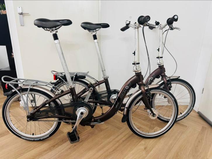 2x nette Dahon ciao vouwfietsen 20 inch lage instap, Fietsen en Brommers, Fietsen | Vouwfietsen, Zo goed als nieuw, Dahon, 20 inch of meer