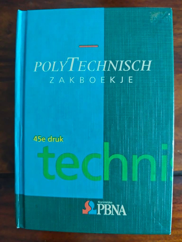 Polytechnisch Zakboekje - Techniek 45e druk, Ophalen of Verzenden, Gelezen, Overige onderwerpen, PBNA