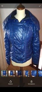 Mooie opvallende winterjas van Dept maat 36, Ophalen of Verzenden, Zo goed als nieuw, Blauw