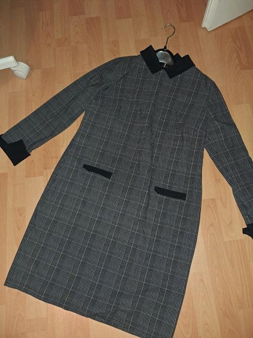 L studio anneloes jurk geruit travel, Kleding | Dames, Jurken, Zo goed als nieuw, Maat 42/44 (L), Overige kleuren, Knielengte