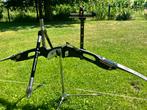 Zeer complete recurve boog set Rechtshandig, Ophalen of Verzenden, Zo goed als nieuw, Recurveboog