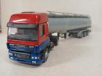 Lion Toys DAF CF met tankoplegger., Hobby en Vrije tijd, Modelauto's | 1:50, Ophalen of Verzenden, Zo goed als nieuw, Bus of Vrachtwagen