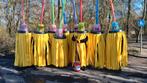 Carnavalskleding Loopgroep - Dweilpakken (9 stuks), Ophalen, Carnaval, Maat 42/44 (L), Zo goed als nieuw