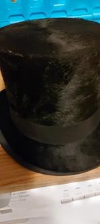 Antieke Gebr. Oostvogel Hoge Heren Hoed - Circa 1930., Ophalen of Verzenden, Gedragen, One size fits all, Hoed