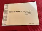 Marantz CD speler SA8002, Audio, Tv en Foto, Cd-spelers, Ophalen, Gebruikt, Marantz