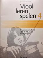 Viool leren spelen 4 - Rudolf Zwartjes, Muziek en Instrumenten, Gebruikt, Les of Cursus, Ophalen of Verzenden, Viool of Altviool