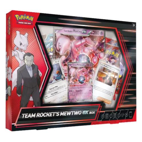 Pokemon Destined Rivals: Team Rocket's Mewtwo EX Box, Hobby en Vrije tijd, Verzamelkaartspellen | Pokémon, Nieuw, Boosterbox, Foil