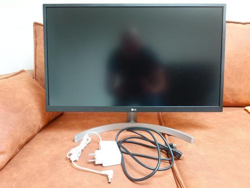 LG 27UL500-W 4K 60hz monitor, Computers en Software, Monitoren, Zo goed als nieuw, 60 Hz of minder, DisplayPort, HDMI, Gaming