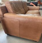 Borzalino bank top leer top staat, Huis en Inrichting, Ophalen of Verzenden, Zo goed als nieuw, Rechte bank, Leer