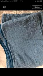 Geweven baby peuter draagdoek petrol blauw maat 6 (4,2meter), Ophalen, Zo goed als nieuw, Draagdoek