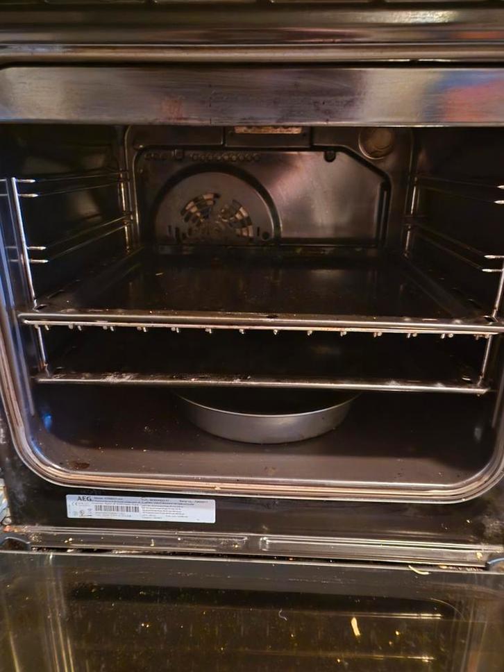 Gasfornuis met Oven - Gebruikt, Witgoed en Apparatuur, Fornuizen, Gebruikt, Vrijstaand, Gas, 4 kookzones, 85 tot 90 cm, 45 tot 60 cm