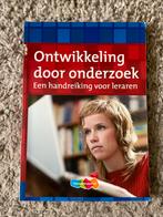 Ontwikkeling door onderzoek - leraren handreiking, Ophalen of Verzenden, Gamma, Zo goed als nieuw, HBO