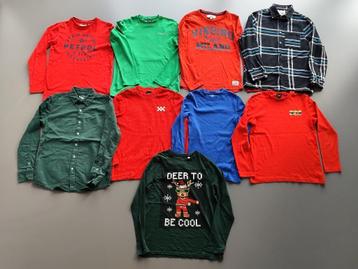 Bovenkleding pakket winter jongen - maat 158/164 - 9 stuks  beschikbaar voor biedingen