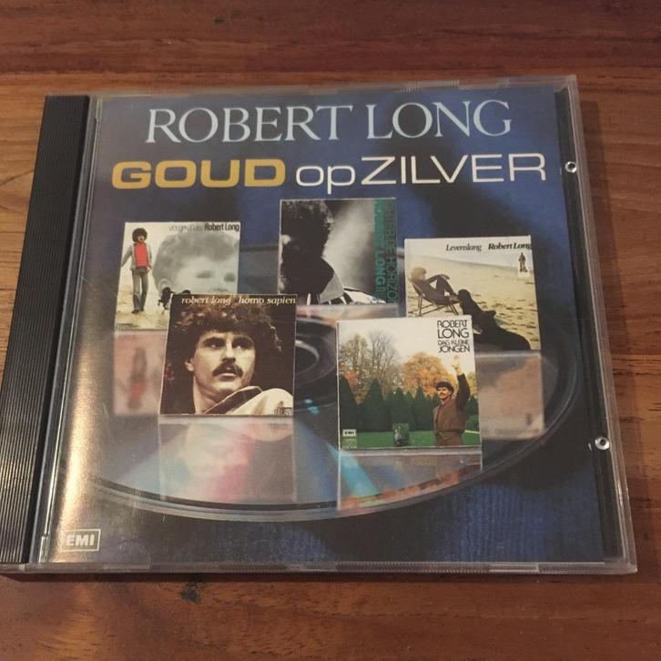 Robert Long - Goud op zilver, Cd's en Dvd's, Cd's | Pop, Zo goed als nieuw, 1980 tot 2000, Verzenden