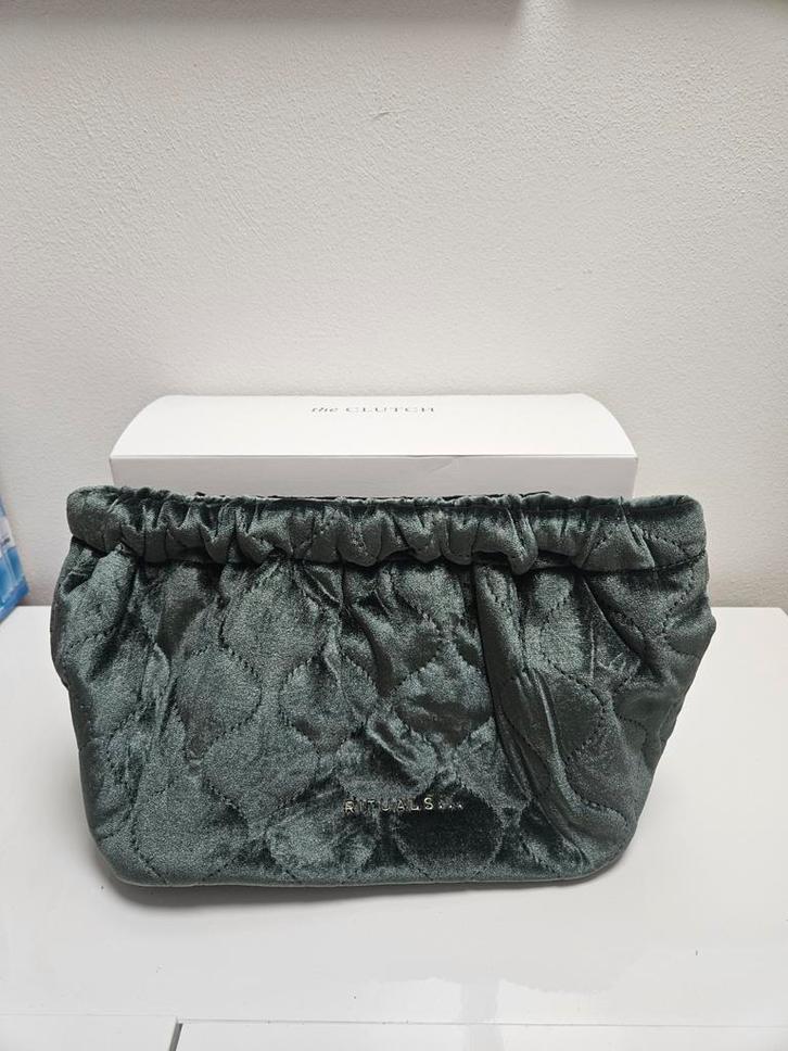 Rituals The Ritual of Jing Clutch / Travel Bag Nieuw, Sieraden, Tassen en Uiterlijk, Tassen | Damestassen, Nieuw, Avondtasje, Groen