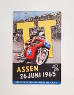 TT Assen 1965 Moto GP reclamebord van metaal wandbord deco, Verzamelen, Reclamebord, Info@deconoord.nl, Deco Noord, Nieuw