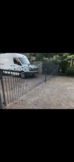 Sierhekwerk poort 7 meter doorgang, Tuin en Terras, Tuinhekken en Hekwerk, Ophalen, Gebruikt, IJzer, Sierhekwerk