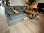 Luxe hoekbank met ottoman sofa, 100 tot 125 cm, 250 tot 300 cm, Gebruikt, Stof