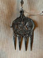 Zilveren Broodvork met Hollands Tafereel, Ophalen of Verzenden