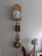 Antieke comtoise klok met zeldzame harpslinger, Ophalen