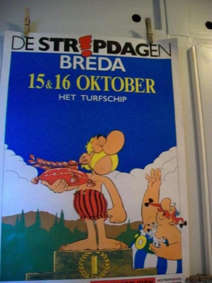 posters Asterix, Obelix, Verzamelen, Stripfiguren, Zo goed als nieuw, Plaatje, Poster of Sticker, Asterix en Obelix, Ophalen of Verzenden