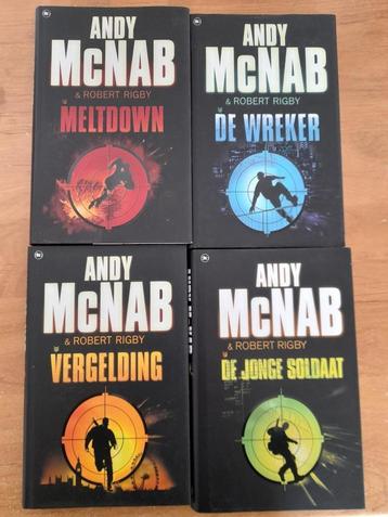 McNab, Andy : 4 Hardcovers (NIEUW) beschikbaar voor biedingen