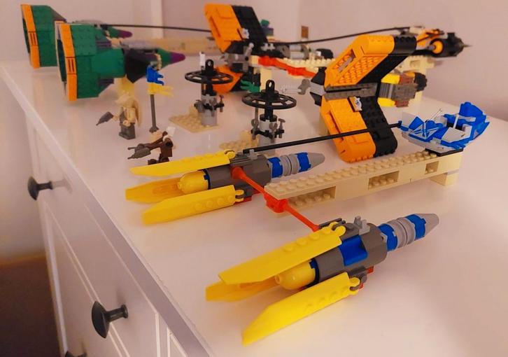 Lego Star Wars 7171 Mos Espa Podrace, Kinderen en Baby's, Speelgoed | Duplo en Lego, Gebruikt, Lego, Complete set, Ophalen of Verzenden