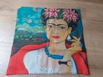 Frida Kahlo kussenhoes 45x45 katoen linnen nieuw, Huis en Inrichting, Woonaccessoires | Kussens, Nieuw, Ophalen of Verzenden, Vierkant