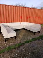 Z.g.a.n.  grote wit leere set, Huis en Inrichting, Banken | Bankstellen, Ophalen of Verzenden, Zo goed als nieuw, Vierpersoons of meer