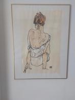 Schilderij van een vrouw, Ophalen