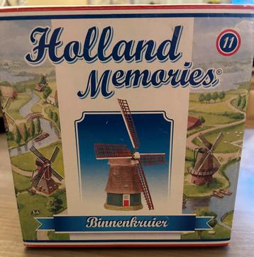 Holland memories molen binnenkruier (11) modelmolen Blokker beschikbaar voor biedingen