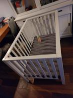 Nette grote witte box of tweelingbox - 130x80 cm, Ophalen, Zo goed als nieuw